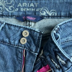 Ariat Women’s Trouser Jeans Size 30R Color: Blue